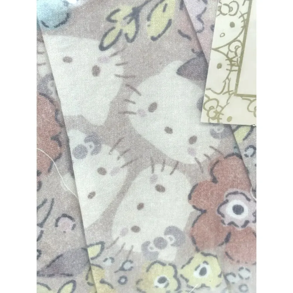 Pottery Barn Hello Kitty Heritage Floral Duvet Cover Full Queen NWT Pastels